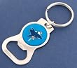San Jose Sharks Bottle Opener Keychain