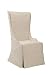 Elena Slipcover Dining Chair in Natural