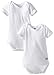 i play. Baby Short Sleeve Organic Adjustable Bodysuit (Pack of 2)