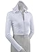 Junior Long Sleeve Fitted Crop Cropped Hoodie Hoody