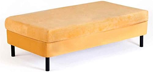 Memory Foam Kidz Bacteria-Resistant Orange Mattress Cover (Twin)