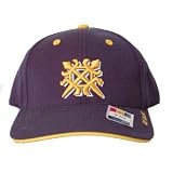 NCAA Michigan Wolverines Adinkra Fitted Hat Cap - Navy Blue (Size 7 1/4)