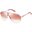 Carrera Panamerika 1/P/S Adult Sportswear Sunglasses/Eyewear - Shiny Coral Smoke/Rose Smoke Mirror