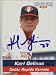 Karl Gelinas, Cedar Rapids Kernels - Angels Affiliate Autographed Card