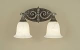 Murray Feiss Bathroom fixture Model VS9902-PBR Seville. Traditional from the Bronze Tones finishes group in Peruvian Bronze. 2 Light Bath Fixtures category from the Seville family.