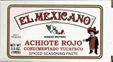 Achiote Rojo Yucateco - Spiced Seasoning Red Achiote Paste by El Mexicano 3.5 oz