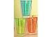 Tropix Summer Rainbow Set of Four 16 oz. Tumblers