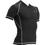 CW-X LiteFit Zip T-Shirt - Short Sleeve - Men's