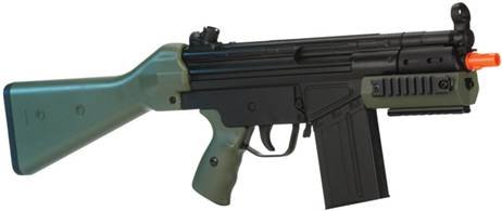 Crosman Pulse R72 Full-Auto Electronic AirSoft Rifle with Battery Charger and Strap (O.D. Green)