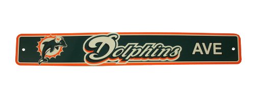 Miami Dolphins Street Sign Garage Home Office - 