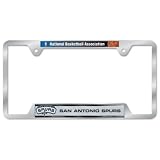 San Antonio Spurs Official Logo Metal License Plate Frame