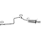 1997 Mazda 626 2.5L Muffler Exhaust Pipe System by Unknown