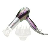 Ionic Chameleon Hair Dryer Low EMF GF1620 with Diffuser-HAI