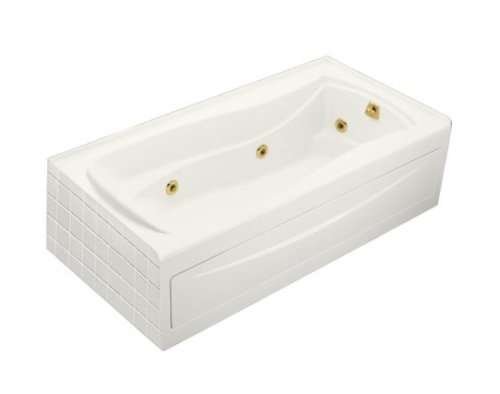 Buy Whirlpool Tub by Kohler - K-1257-HR in Biscuit (Mariposa Showers, Plumbing, Bathtubs Showers & Saunas, Showers, Modules & Installation Kits)