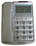 New-Big Button w/ Caller ID WHITE - NWB-20270-1