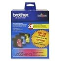 Brother LC653PKS Color Ink Cartridge - 3 Pack (Cyan/Magenta/Yellow)