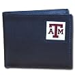 Texas A&M Aggies Leather Bifold Wallet - NCAA College Athletics Fan Shop Sports Team Merchandise