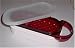 Tupperware Vintage Style Oval Grater, Bowl and Seal, Ruby Red