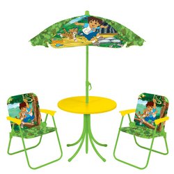 Kitchen: Go Diego Go 4 Piece Patio Set