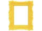 Present Time Bud Aroma Yellow Rubber Photo Frame