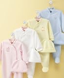 First Impressions Baby Boy and Girl Stretch Coveralls