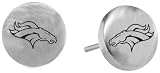 Denver Broncos Button Earrings