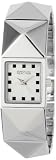 Kenneth Cole REACTION Women's RK4117 Square Analog Raise Pyramid Studded Watch