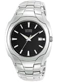 Men's Eco-Drive Bracelet Black Dial