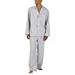 Merona&reg; Woven Pajama Set - Grey Stripe