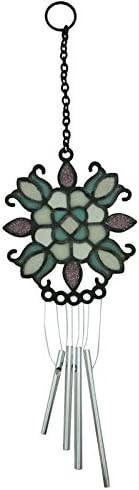 Stained glass wind cute Burietto window chime Blue Crystal 400551605