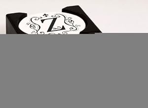Round Monogram Coaster - Z