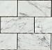 Carrara (Carrera) Bianco Honed 2x4" Mosaic Tile (SAMPLE)