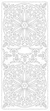 Stylines Foil Outline Stickers 3.75