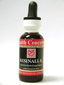 Health Concerns Resinall K - 1 oz Health Concerns Resinall K - 1 oz