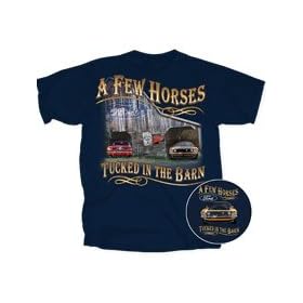 Ford Mustang A FEW HORSES Classic Car T-shirt