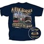 Ford Mustang A FEW HORSES Classic Car T-shirt