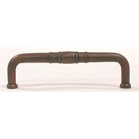 3-3/4" CTC Door Pull - Patine Rouge
