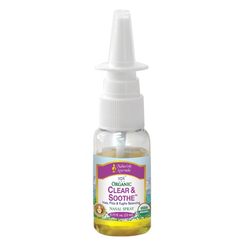 Organic Clear & Soothe Nasal Spray, 0.95 fl. oz. (28 ml) Food, Beverages Tobacco Food Items