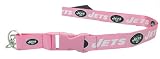 VELCRO Team Logo Lanyard - New York Jets Pink