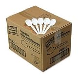 Mediumweight Plastic Soup Spoons, 5 3/4 (DXEPSM21) Category: Medium Weight Spoon Cutlery