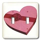 Boehm Graphics - Heart Shaped Box of Chocolates - Light Switch Covers - double toggle... by 3D Rose