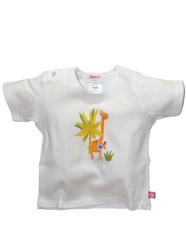 Zoo Crew Animals Short Sleeve Screen T-Shirt by Zutano