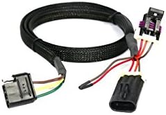 Polaris Ranger XP900 Plug &amp; Play Trailer Light Adapter. OEM Connector to 4 Flat Molded Connector &amp; License Plate Power