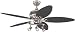 Westinghouse 72342 Xavier II 52" Reversible Nickel/Gun Ceiling Fan