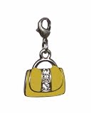 Charm Clip - P22 - Crystal Purse ~ Yellow - B000B5SECU