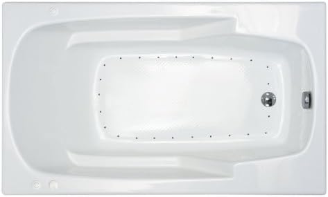 Sea Spa Tubs S3260EAL Tubs Eros 32 by 60 by 23-Inch Rectangular Air Jetted Bathtub, White