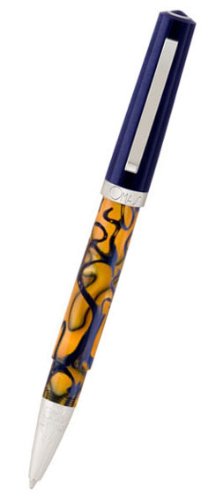 Omas New Bologna Orange Blue Rollerball Pen - O-18B0007