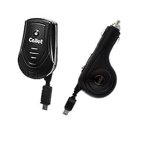 Motorola Cliq Retractable Power Pack (Car Charger & Travel Charger)