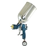 HVLP FLG SPRAYGUN 1.3MM Fluid Tip WITH REGULATOR AND 1 LITER ALUMINUM CUP