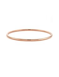 CleverEves 18Kt Gold Pink Slip-On 3mm Bangle